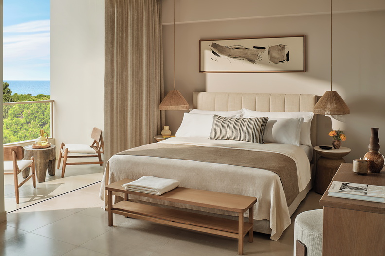 Tiara Holidays - Ikos Olivia Panorama Junior Suite Sea View soba
